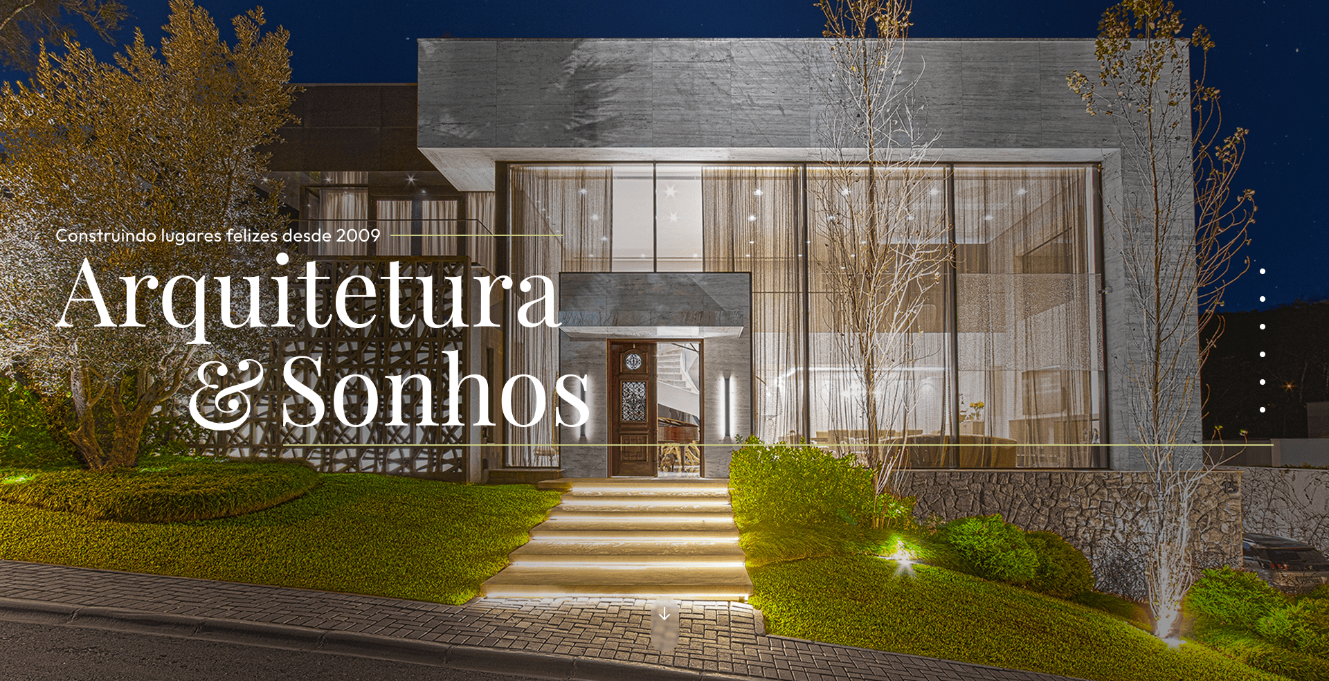 Site da Locus Arquitetura desenvolvido pela KodeHeroes